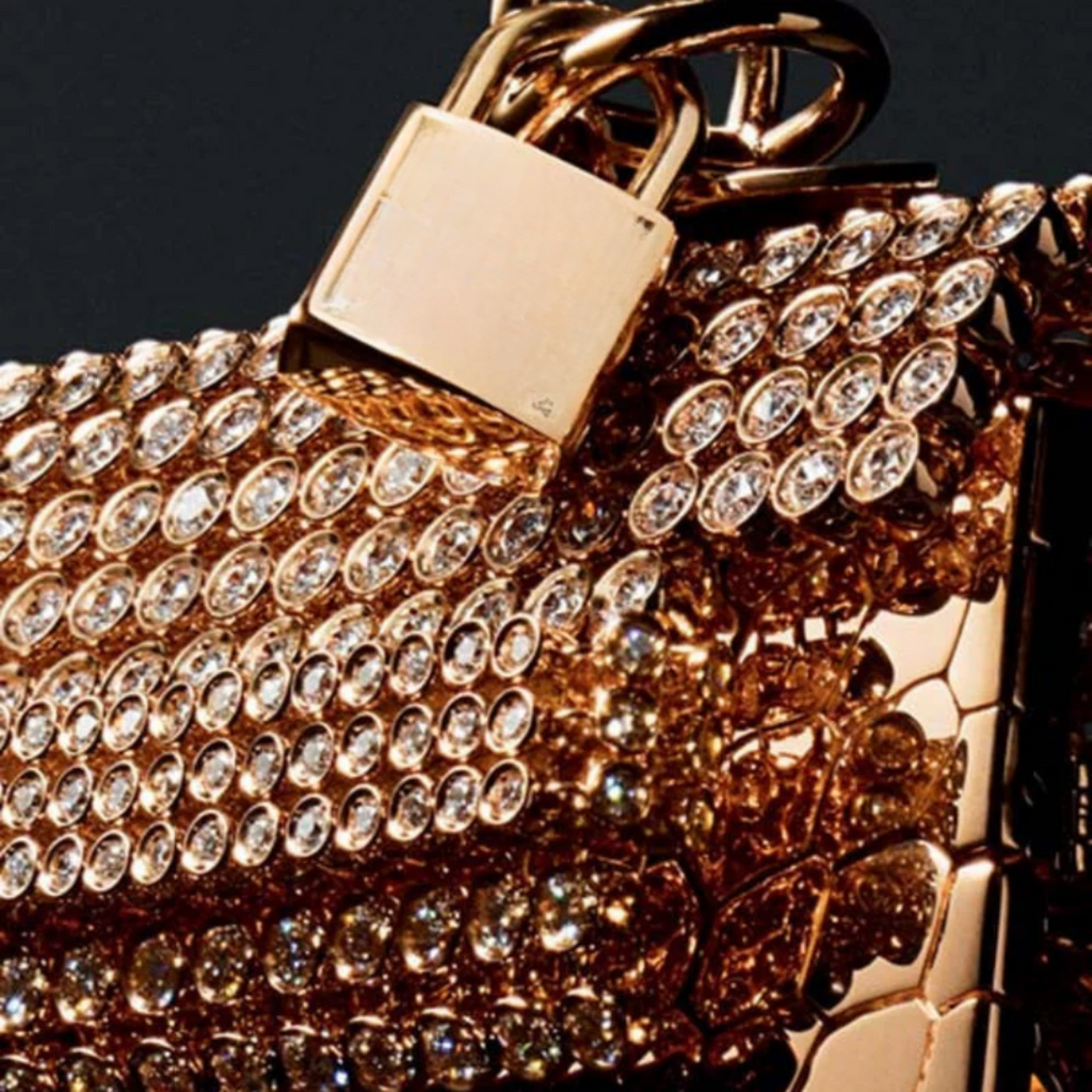 Diamant Gold Tasche