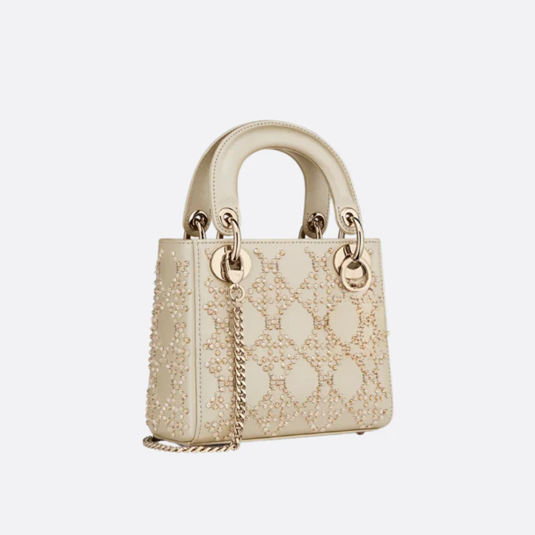 Mini Tasche mit Perlenstickerei