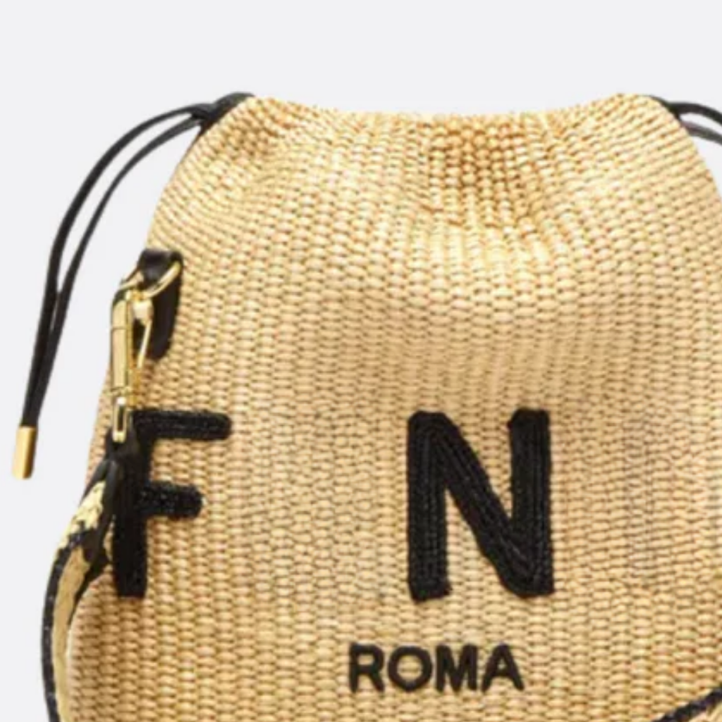 Geflochtene Strohtasche