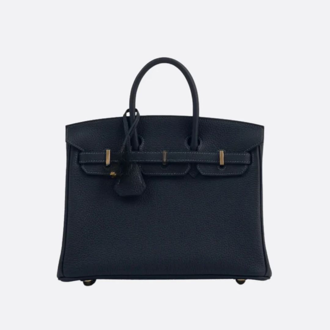 Klassische Lederhandtasche