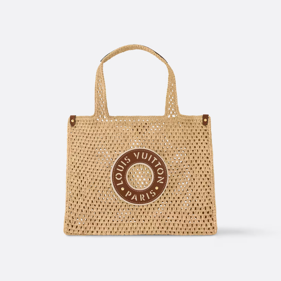 Tote-Bag mit Jacquard-Muster